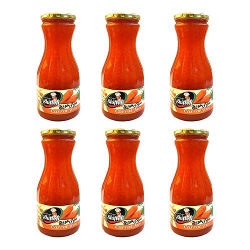 مربای هویچ شیفته - 960 گرم بسته 6 عددی