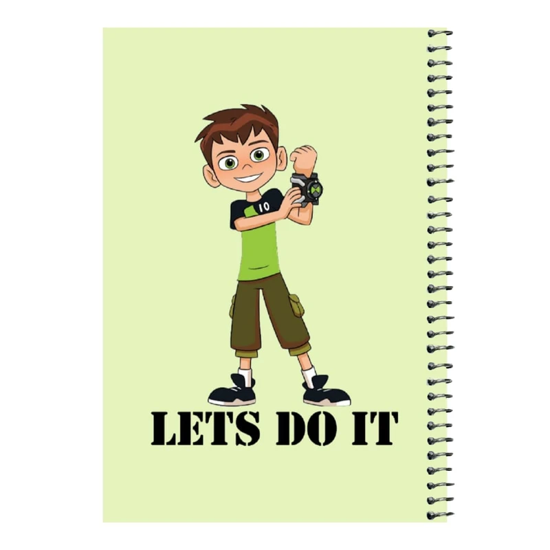 دفتر مشق 80 برگ اس جی مدل بن تن کد ۱     