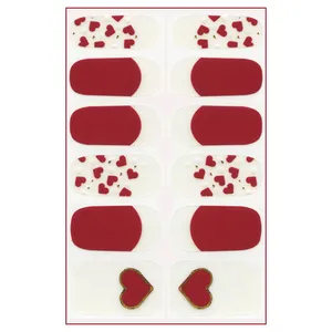 استیکر طراحی ناخن مدل ژله ای کد L32