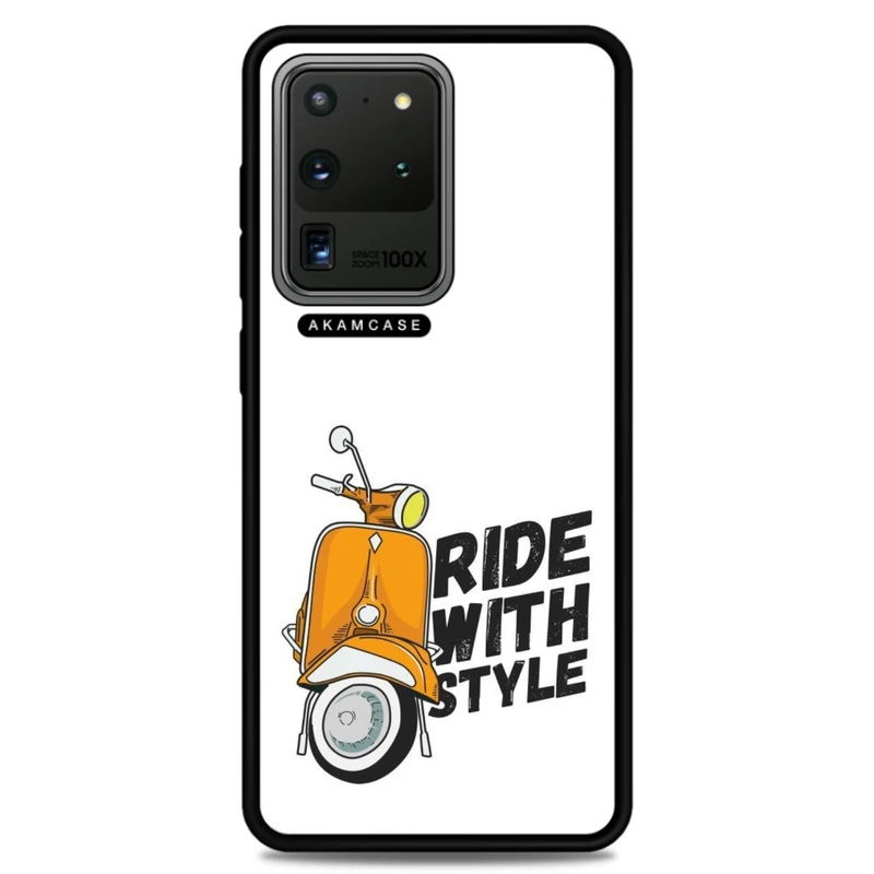 کاور آکام مدل AMC-WSGS20U-MOTORCYCLE-5 مناسب برای گوشی موبایل سامسونگ Galaxy S20 Ultra