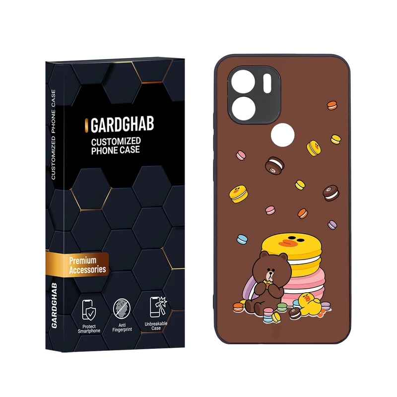 کاور گارد قاب مدل دور ژله ای فانتزی مناسب برای گوشی موبایل شیائومی Redmi A1 Plus / A2 Plus / Poco C50 / Poco C51 