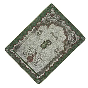 رومیزی ترمه مدل بته جقه کد SBZL80-48