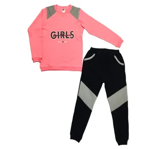 ست سویشرت و شلوار دخترانه مدل 5025