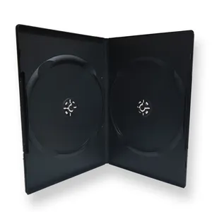 قاب سی دی و دی وی دی باریک  دوبل  مدل 1122b بسته 5 عددی 