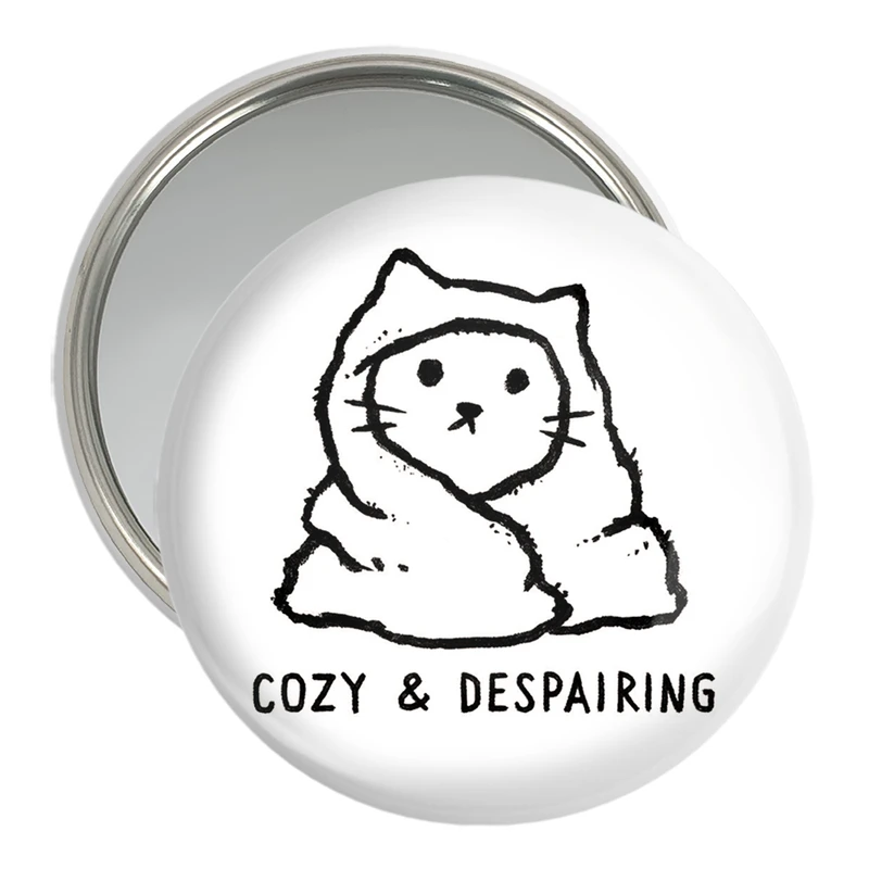 آینه جیبی خندالو مدل گربه ناامید کد 29302