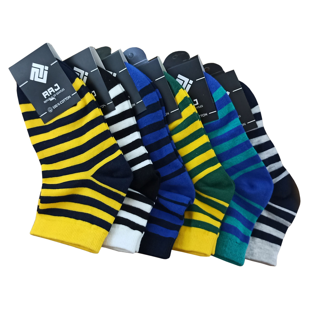 جوراب مدل ju7 مجموعه 6 عددی