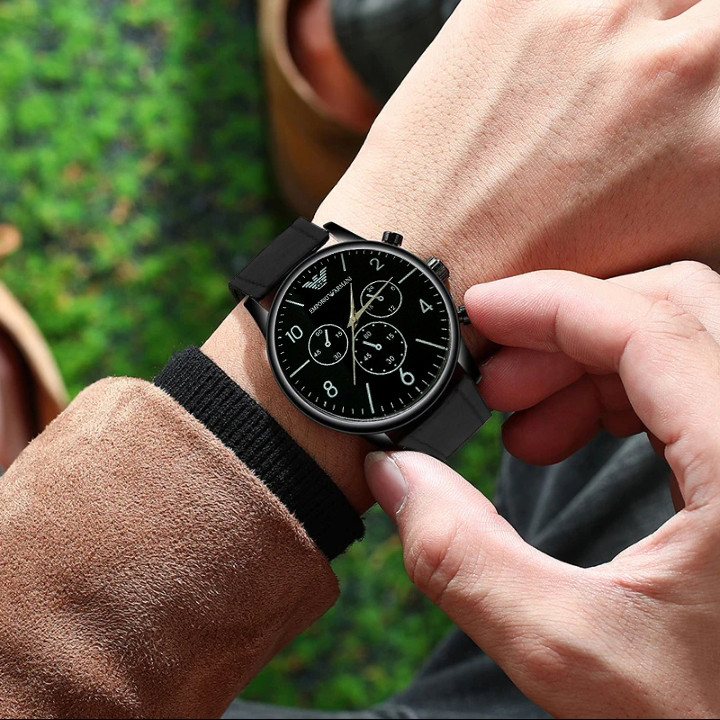 ساعت مچی عقربه‌ای مردانه مدل اسپرت سه موتور کد 22