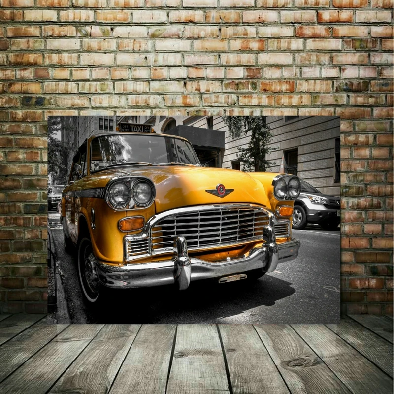  پوستر دیواری طرح ماشین کلاسیک مدل PO1461