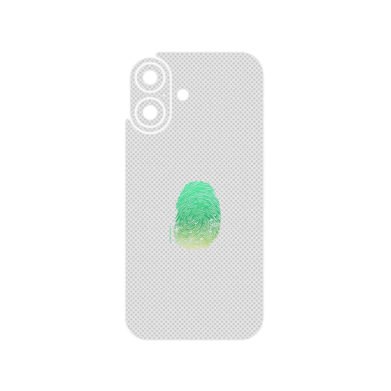 برچسب پوششی ماهوت مدل Minimal Fingerprint مناسب برای گوشی موبایل اپل iPhone 16