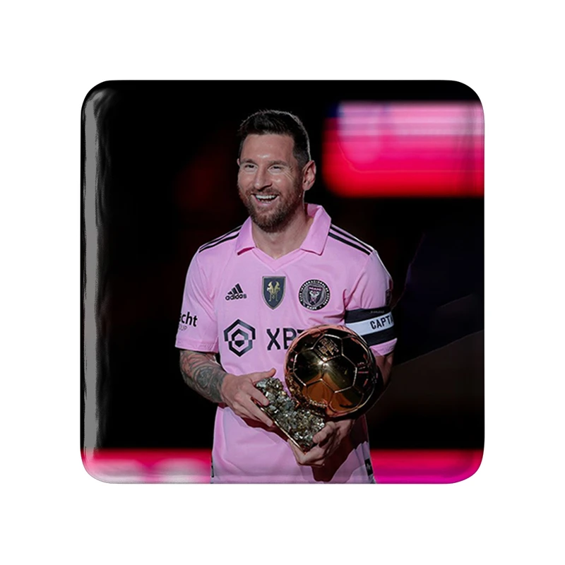 پیکسل خندالو طرح لیونل مسی مدل مربعی کد 36437