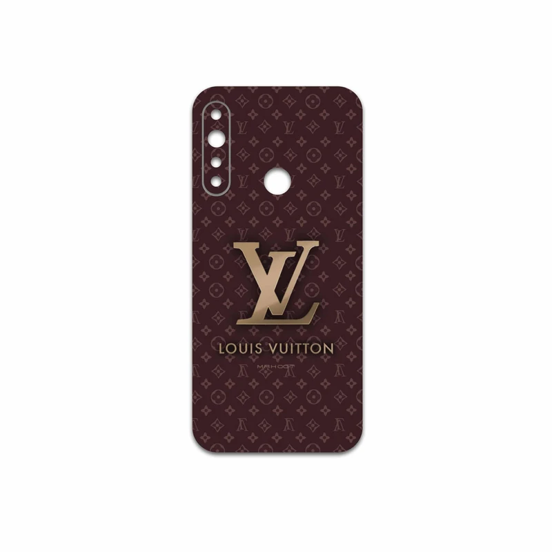 برچسب پوششی ماهوت مدل LOUIS-VUITTON-Logo مناسب برای گوشی موبایل جی پلاس P10