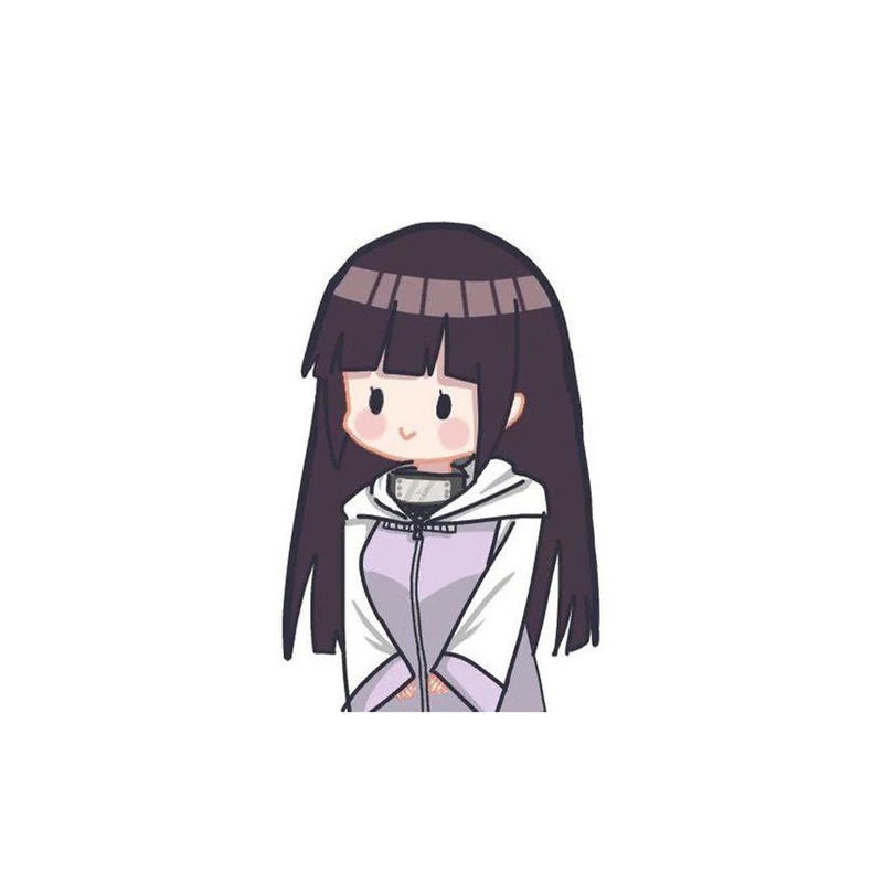 استیکر لپ تاپ و موبایل مدل انیمه طرح ناروتو هیناتا هیوگا Naruto Hinata Hyuga کد 1406