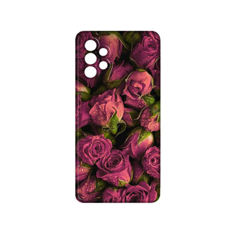 کاور مدل گل کد 012 مناسب برای گوشی موبایل سامسونگ galaxy A52 