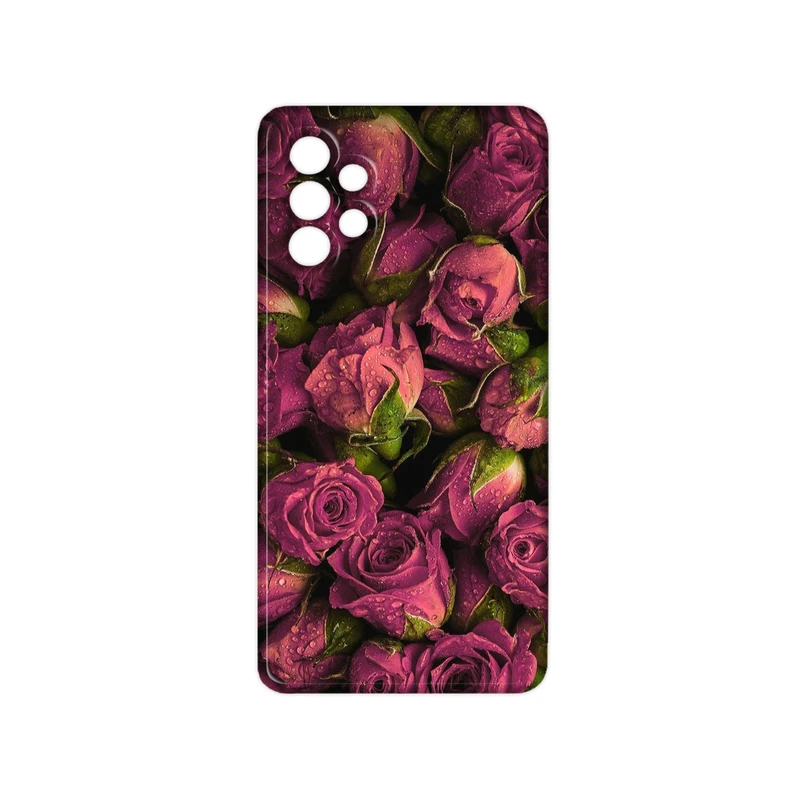کاور مدل گل کد 012 مناسب برای گوشی موبایل سامسونگ galaxy A53