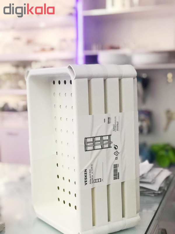 طبقه حمام ایکیا مدل VESKEN