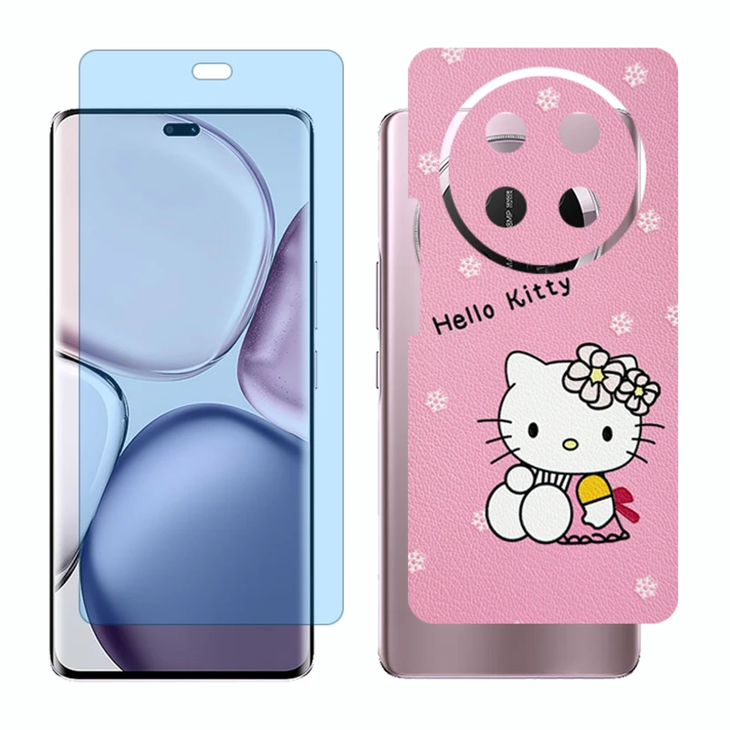 محافظ صفحه نمایش آنتی بلو گلس مدل Together مناسب برای گوشی موبایل آنر X9c به همراه برچسب پوششی