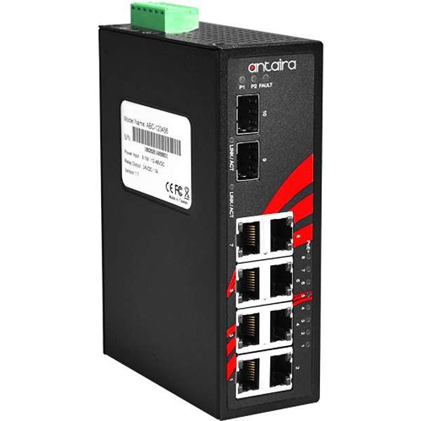 سوییچ اترنت صنعتی آنتایرا مدل Lnp-1002g-sfp-t