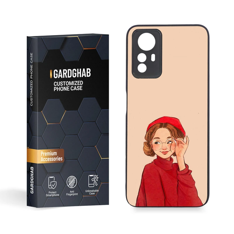 کاور گارد قاب مدل دخترانه مناسب برای گوشی موبایل شیائومی Redmi Note 12s 4G