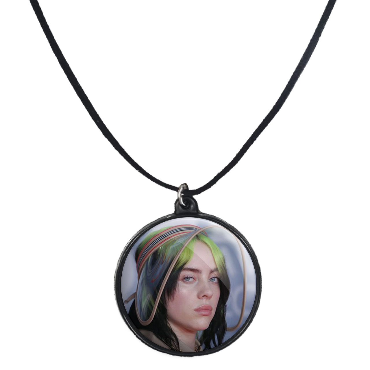 گردنبند پرمانه طرح بیلی آیلیش کد pmb.20032 مدل دو طرفه