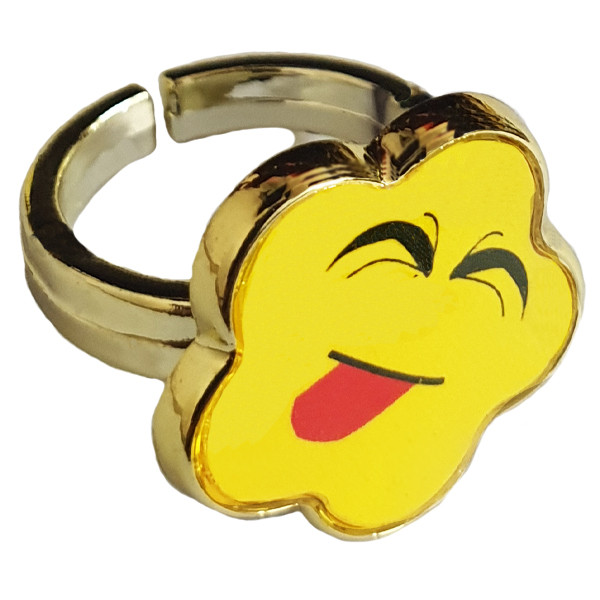 انگشتر دخترانه طرح استیکر کد 011