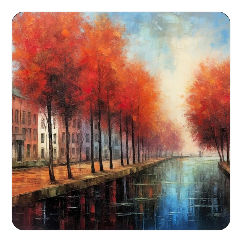 مگنت کاکتی طرح نقاشی رنگ روغن مدل mp71056