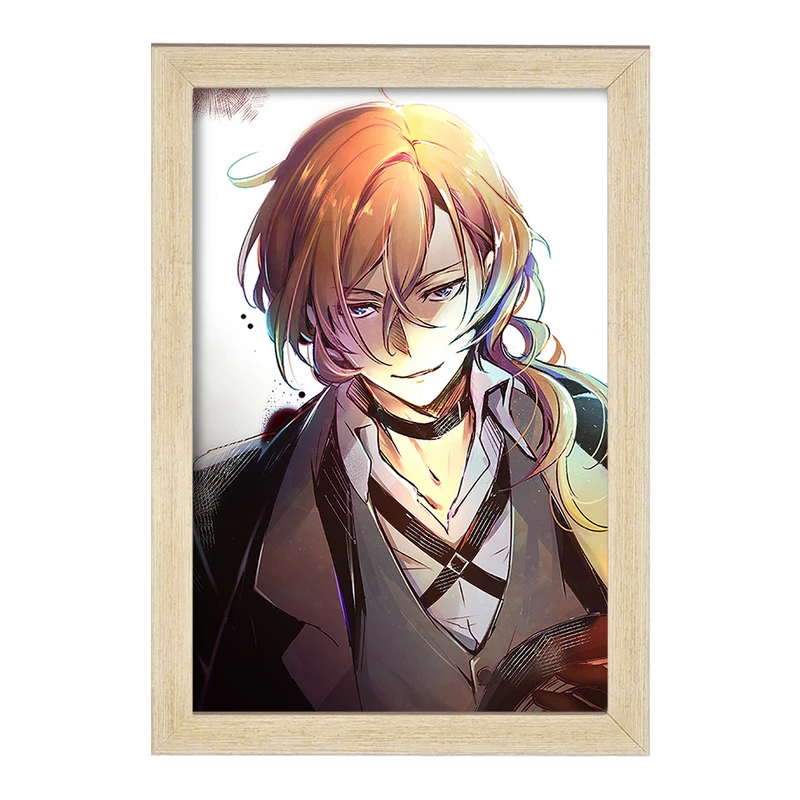 تابلو خندالو مدل چویا سان انیمه سگ های ولگرد بانگو  کد 11760