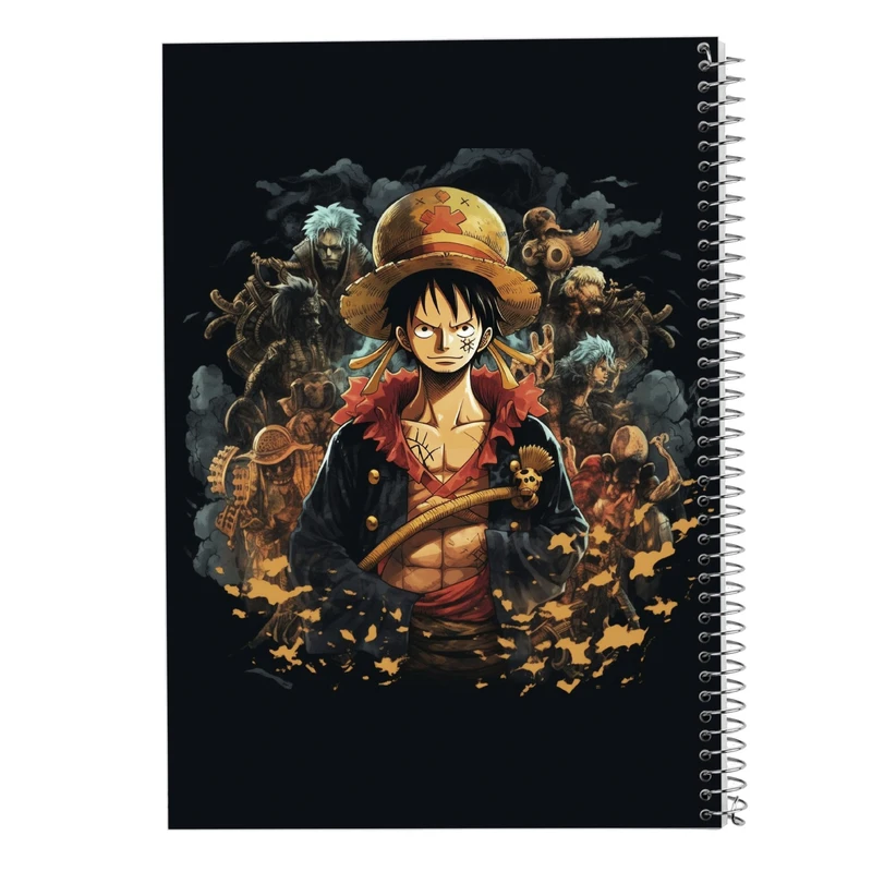 دفتر مشق 100 برگ مدوپد مدل وان پیس One Piece کد DF10684