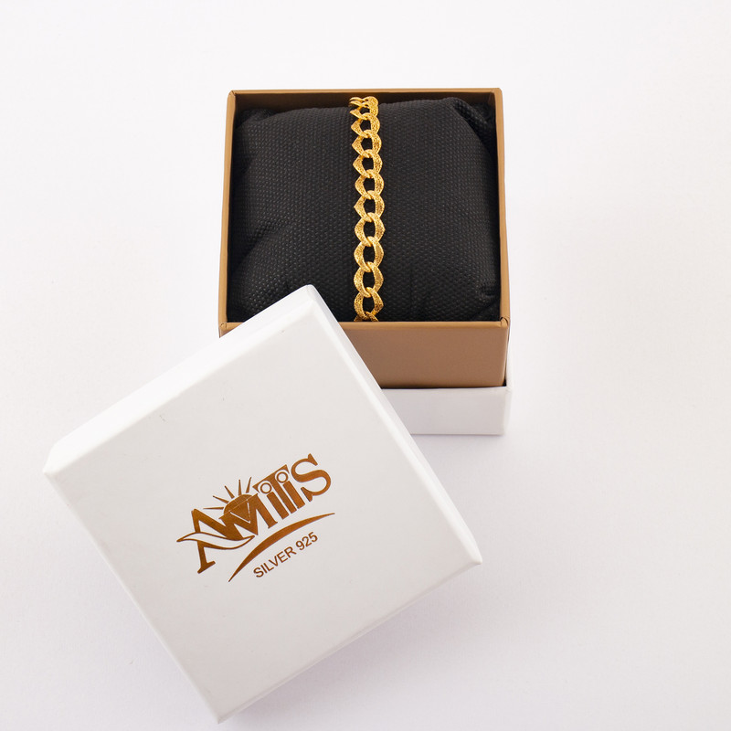 دستبند نقره زنانه آمیتیس مدل فیوژن MT-D044