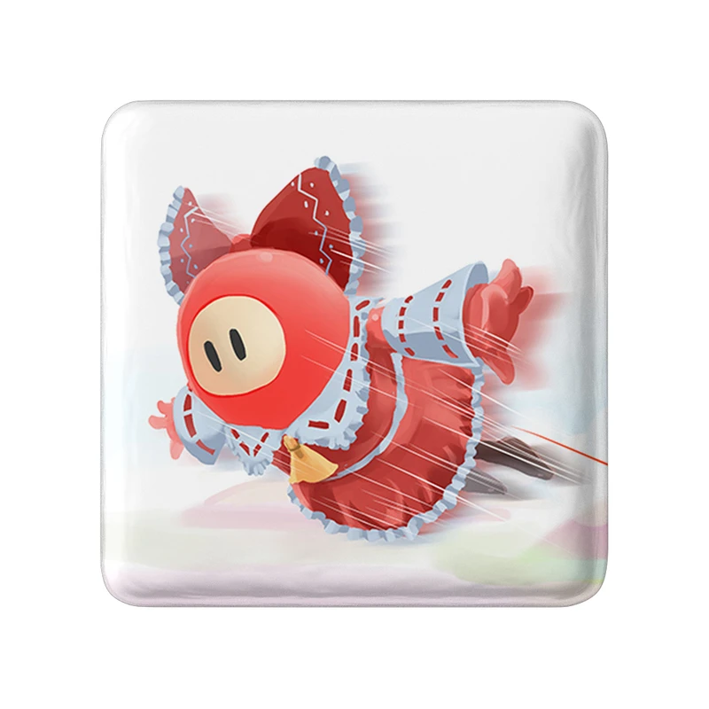 مگنت خندالو طرح بازی فال گایز (Fall Guys) مدل مربعی کد 32815