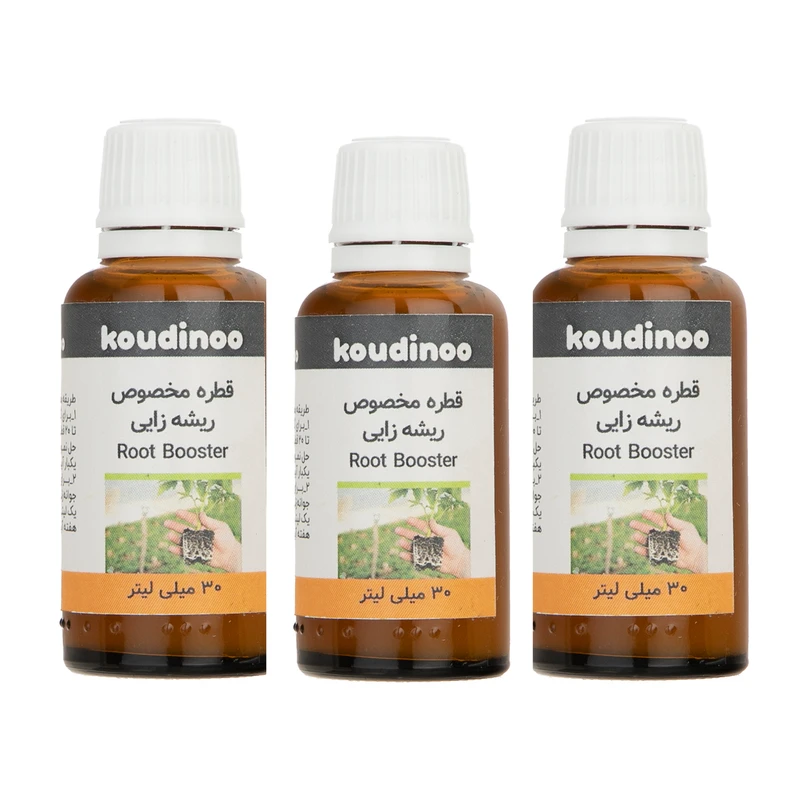   هورمون ریشه زایی کودینو مدل Root Booster  حجم 30 میلی لیتر بسته سه عددی