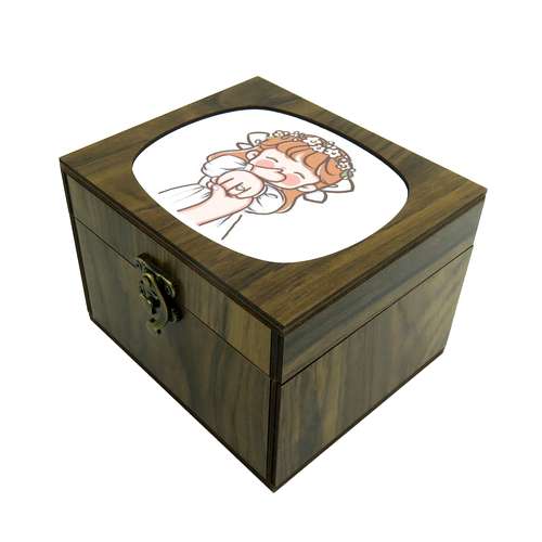 جعبه هدیه طرح حلقه عروس و خواستگاری کد 8831252