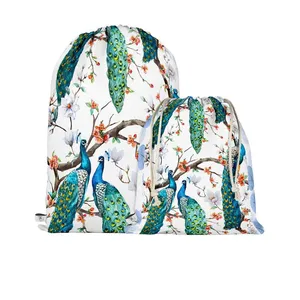 کوله پشتی ورزشی مدوپد مدل طاووس و ماگنولیا کد md00109 بسته 2 عددی