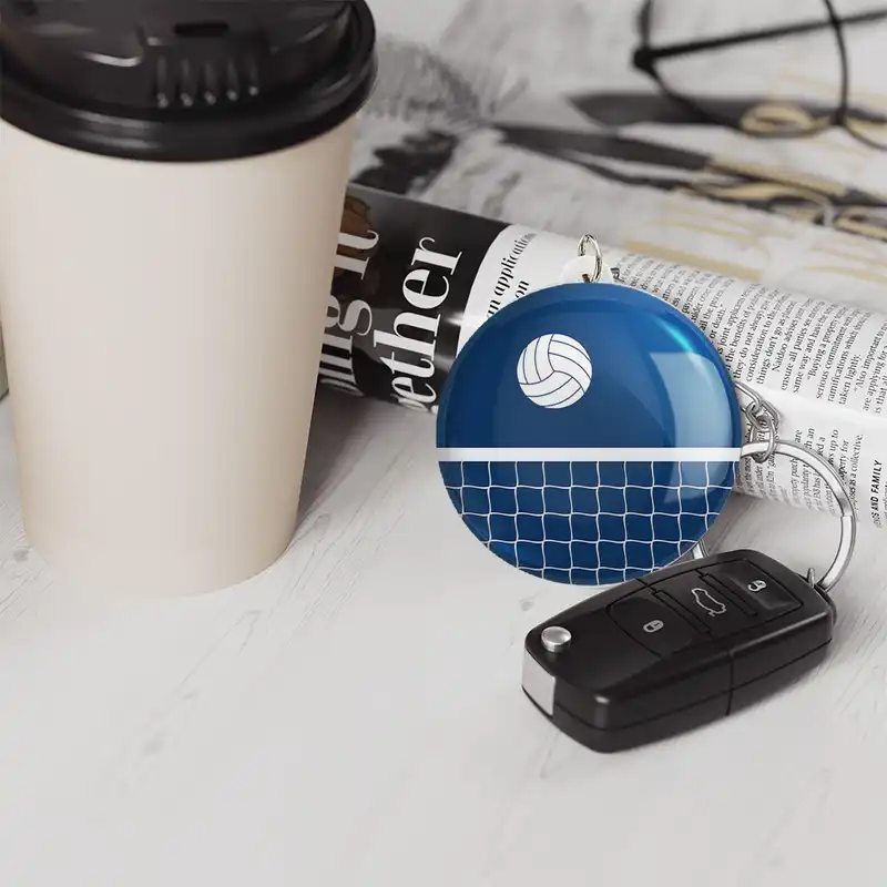 جاکلیدی خندالو مدل والیبال Volleyball کد 26420