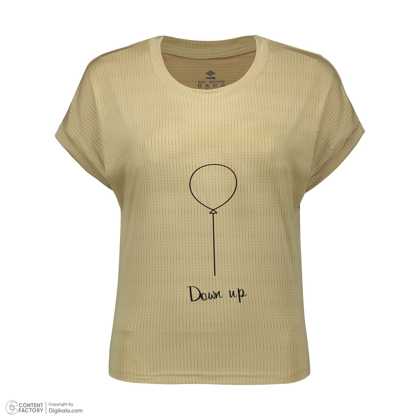 تی شرت ورزشی زنانه پانیل مدل 180A-N - - 42