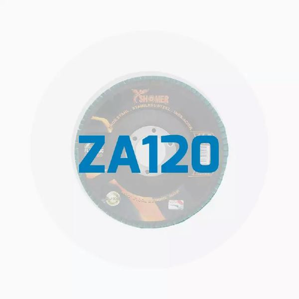 سنباده فلاپ دیسک شومر مدل P120 کد 11.5 بسته 10 عددی