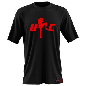 نقد و بررسی تی شرت آستین کوتاه مردانه مدل UFC کد b0113 رنگ مشکی توسط خریداران
