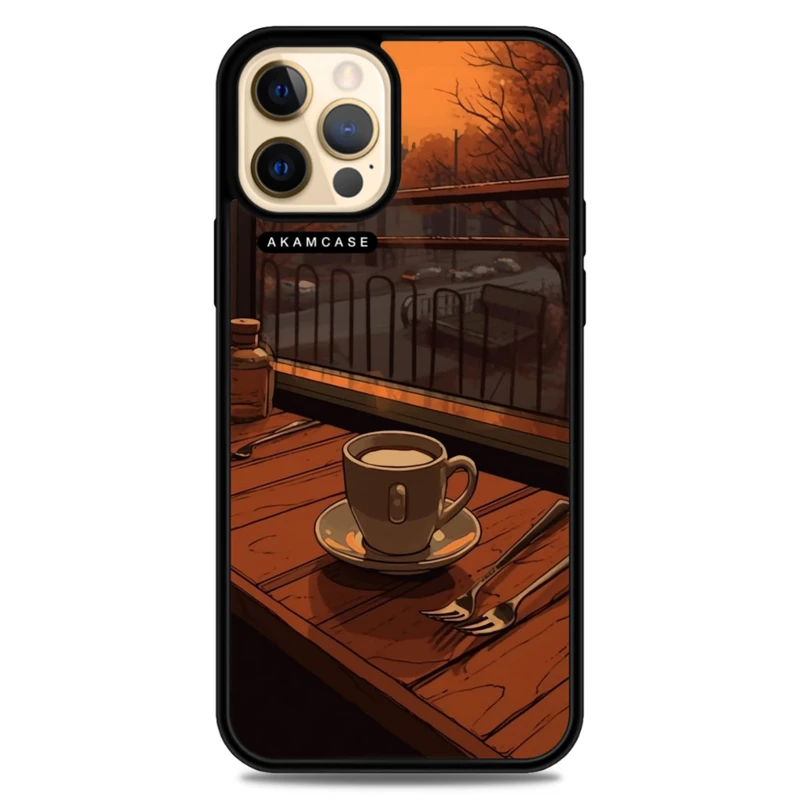 کاور آکام مدل AMC-WA12PRO-COFFEE-11 مناسب برای گوشی موبایل اپل iPhone 12 Pro