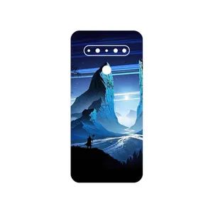 MAHOOT Blue Mountains Digital Art Cover Sticker for LG K61