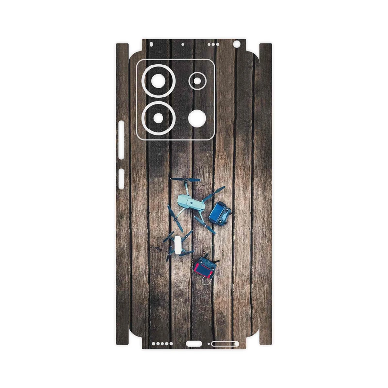 برچسب پوششی ماهوت مدل Drone-FullSkin مناسب برای گوشی موبایل شیائومی Redmi Note 13 Pro 5G