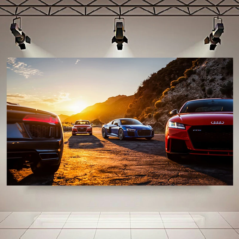 تابلو شاسی طرح ماشین های Audi کد AR7320