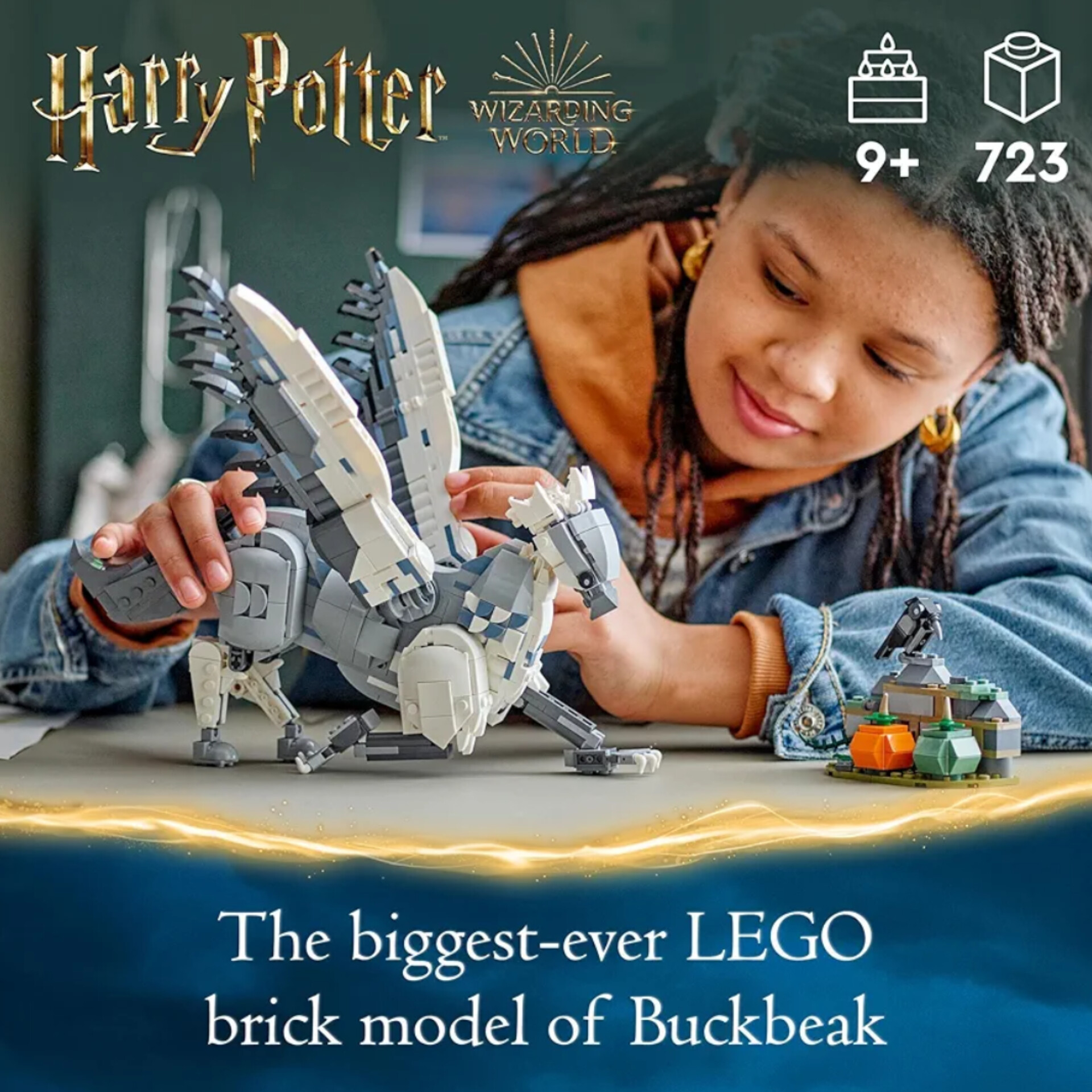 لگو 723 تکه سری هریپاتر مدل Buckbeak کد 76427 لگو 723 تکه سری هریپاتر مدل Buckbeak کد 76427