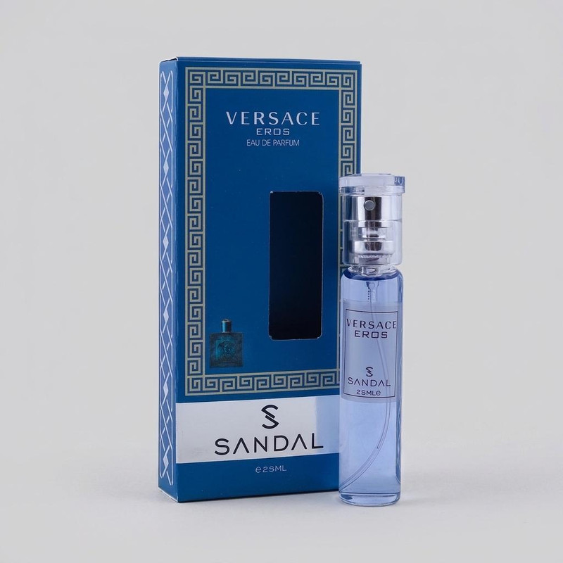 عطر جیبی مردانه صندل مدل ورساچ اروس حجم 25 میلی لیتر