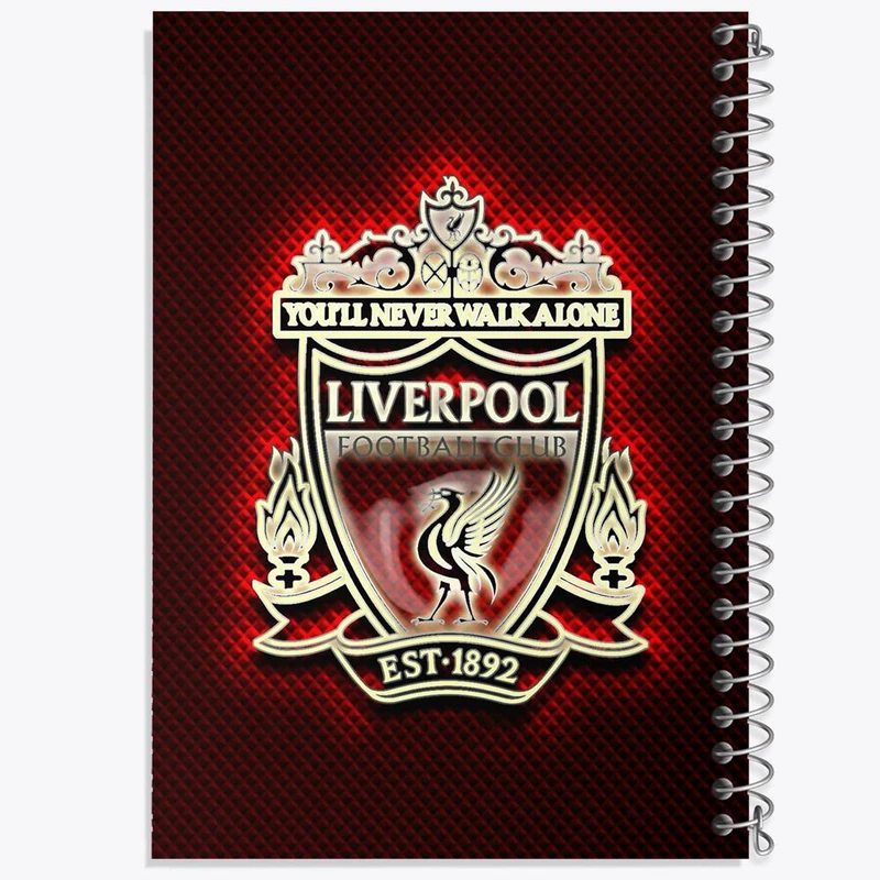 دفتر شطرنجی 50 برگ خندالو طرح باشگاه لیورپول کد 26973