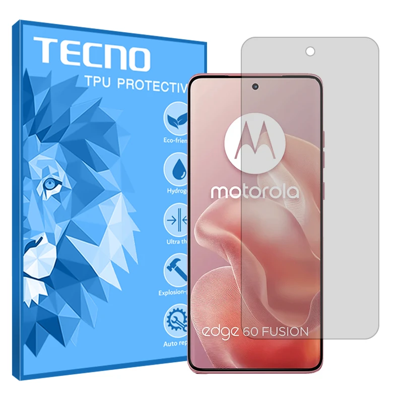 محافظ صفحه نمایش مات تکنو مدل هیدروژلی مناسب برای گوشی موبایل موتورولا Edge 60 Fusion