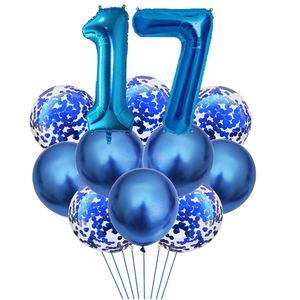 بادکنک مسترتم طرح کروم شیشه ای پولکی پلاس کد 17 بسته 12 عددی