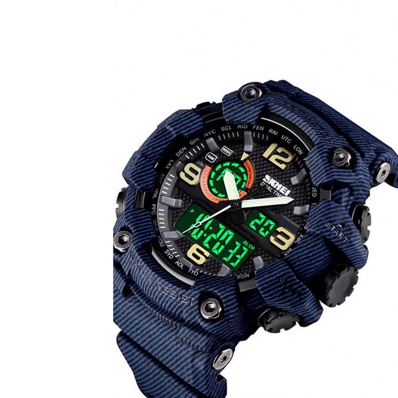 ساعت مچی دیجیتال مردانه اسکمی مدل 1520 BU ساعت مچی دیجیتال مردانه اسکمی مدل 1520 BU