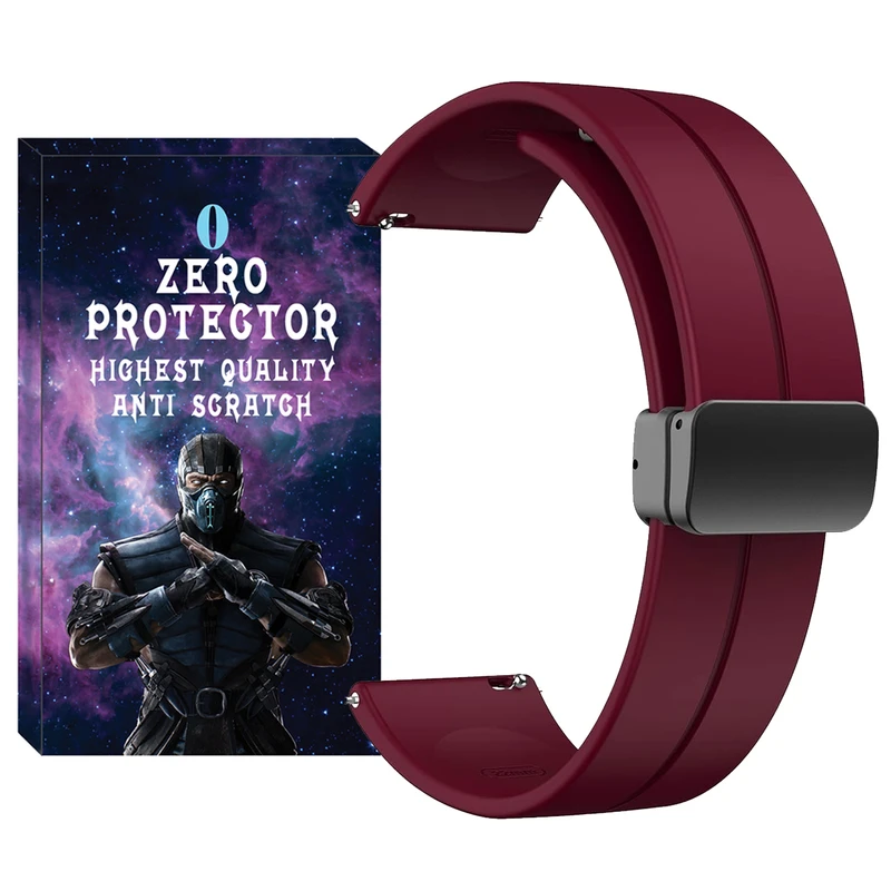 بند زیرو مدل SIC MAG ZR TW مناسب برای ساعت هوشمند گلوریمی M1 Pro / GS1 Pro / Calling Watch M2