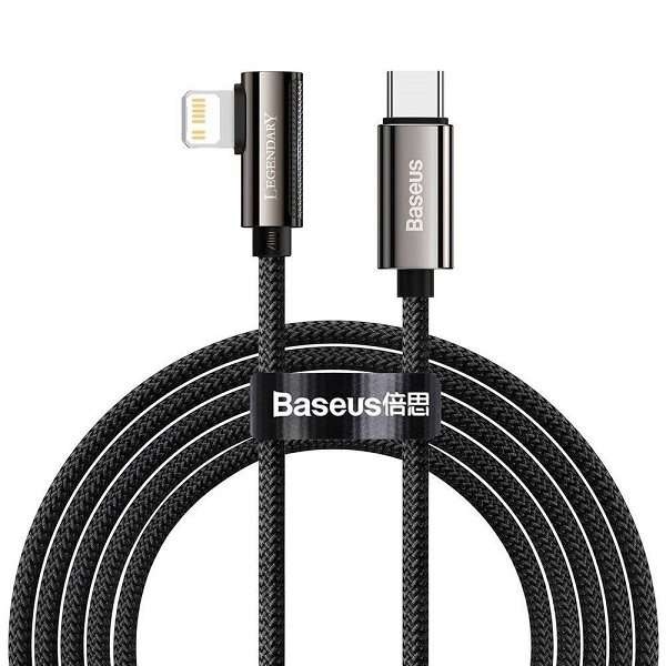 کابل تبدیل USB-C به لایتنینگ باسئوس مدل CATLCS طول 2 متر