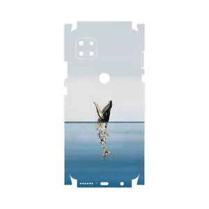 MAHOOT Collage of Sea Trash-FullSkin Cover Sticker for Motorola MOTO G 5G