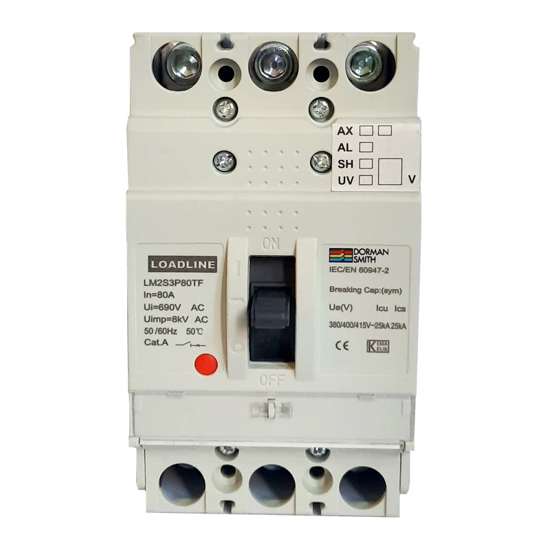 کلید اتوماتیک کمپکت سه فاز 80 آمپر دورمن اسمیت مدل LM3S3P80TF